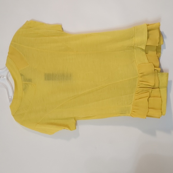 Marc by Marc Jacobs lightweight wool blend ruffle top Sz S (fits bigger) - Picture 6 of 10